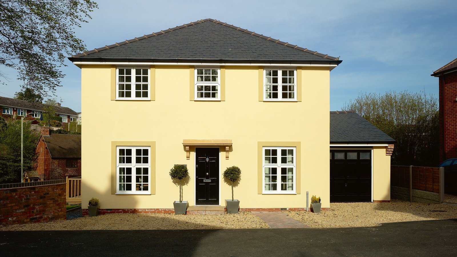 rendered house