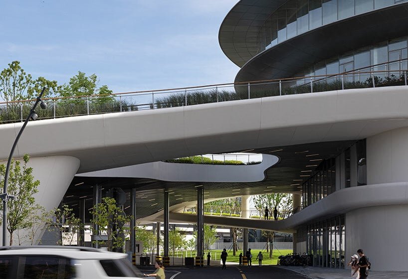 ma yansong on MAD's first transit-oriented project, a 'train station in the forest' in jiaxing