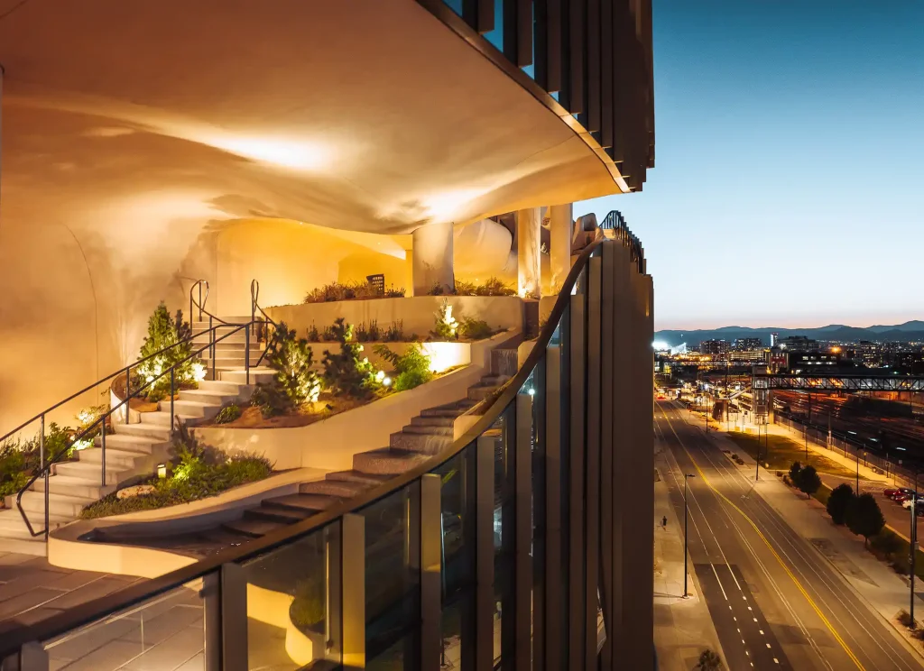 MAD Architects Unveils New Building with Canyon-Like Crack Facade in Denver 2 One River North 7