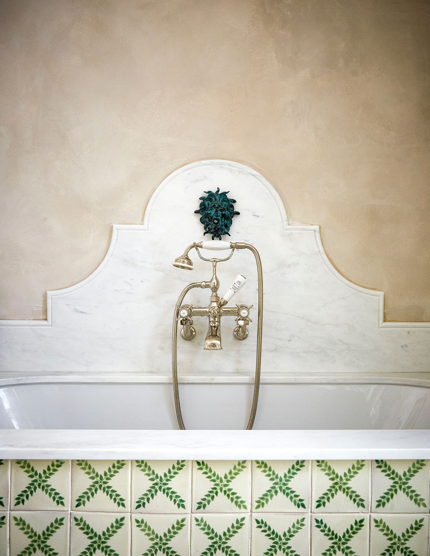 49 bathroom tile ideas from the House  Garden archive for your next bathroom makeover Indoors Sink Faucet and Sink