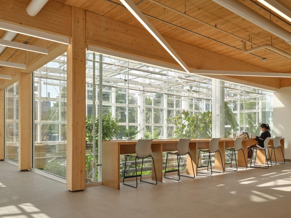 mcmaster university life sciences building and greenhouse by moriyama teshima architects