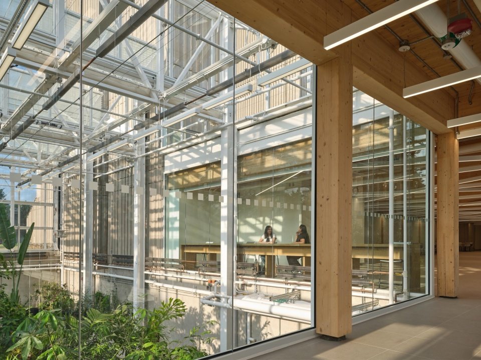 mcmaster university life sciences building and greenhouse by moriyama teshima architects
