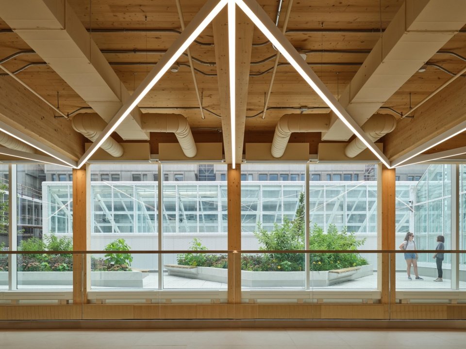 mcmaster university life sciences building and greenhouse by moriyama teshima architects