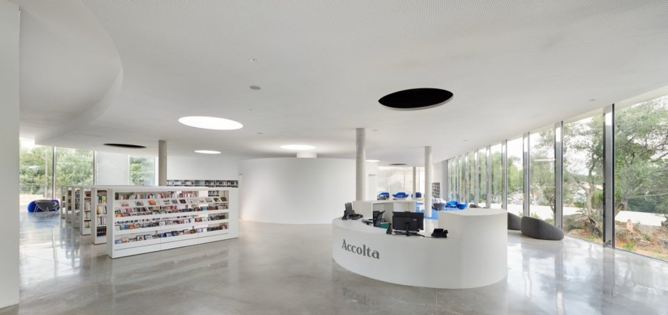 Animu Media Library in Porto Vecchio by Dominique Coulon