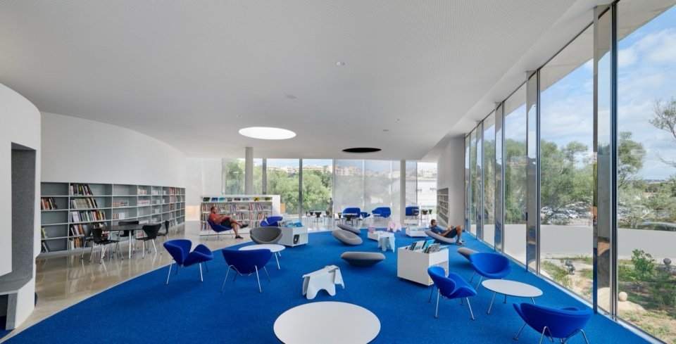 Animu Media Library in Porto Vecchio by Dominique Coulon