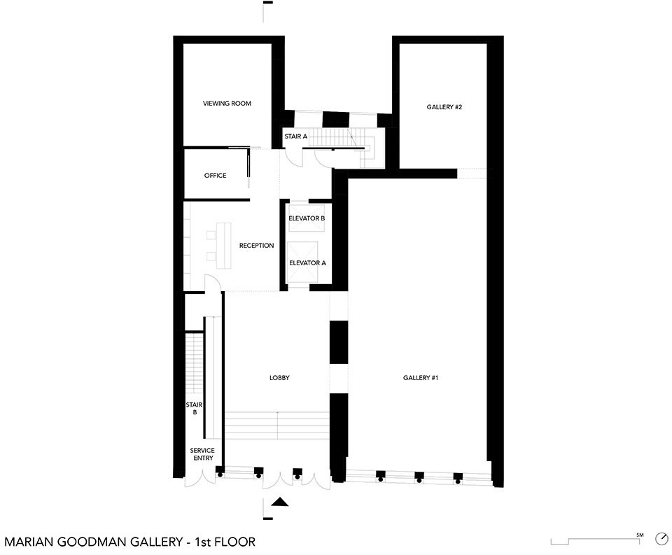 marian goodman gallery by studiomda