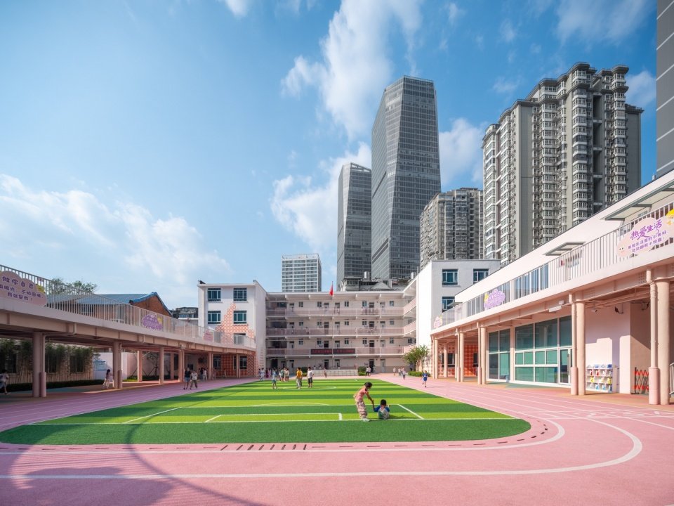 航空校区改造后 / Hangkong Campus after renovation
