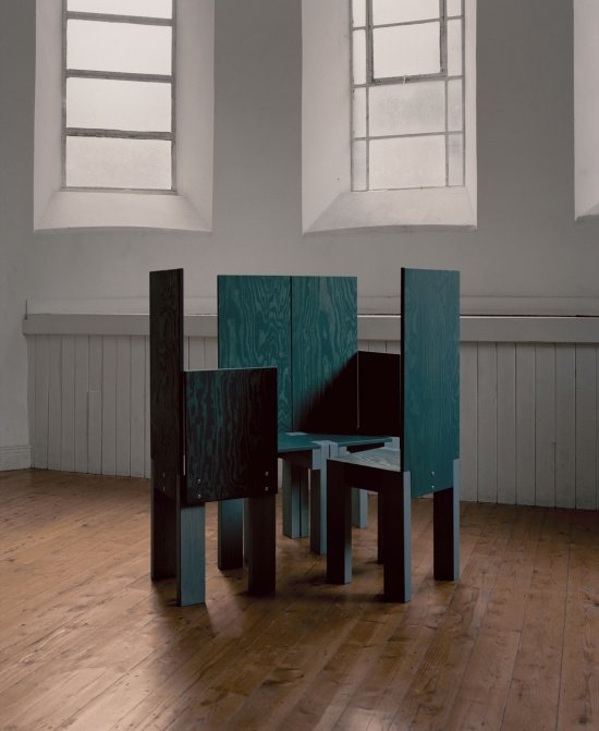 Chair arrangement and material details/ Chair arrangement and material details