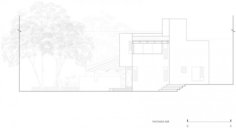 south elevation