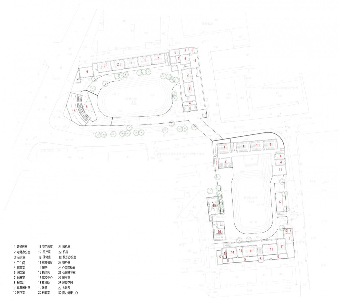 改造后平面（1） / Renovation plan 1
