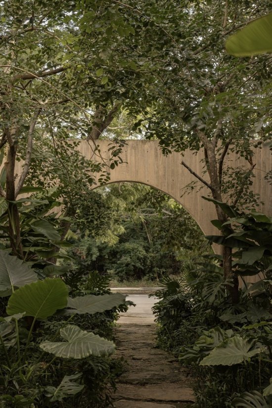 Garden path and archway/ Garden path and archway