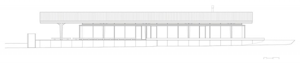 主楼立面二 / Main building elevation 2