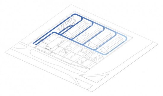 车辆流线分析 / Vehicle circulation diagram