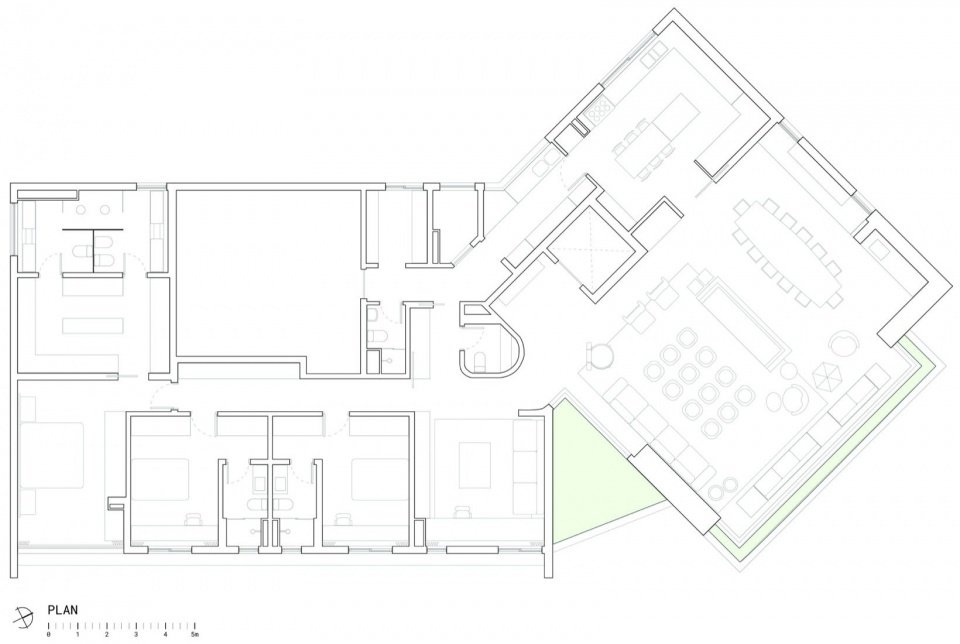 家具布置平面 / Layout plan