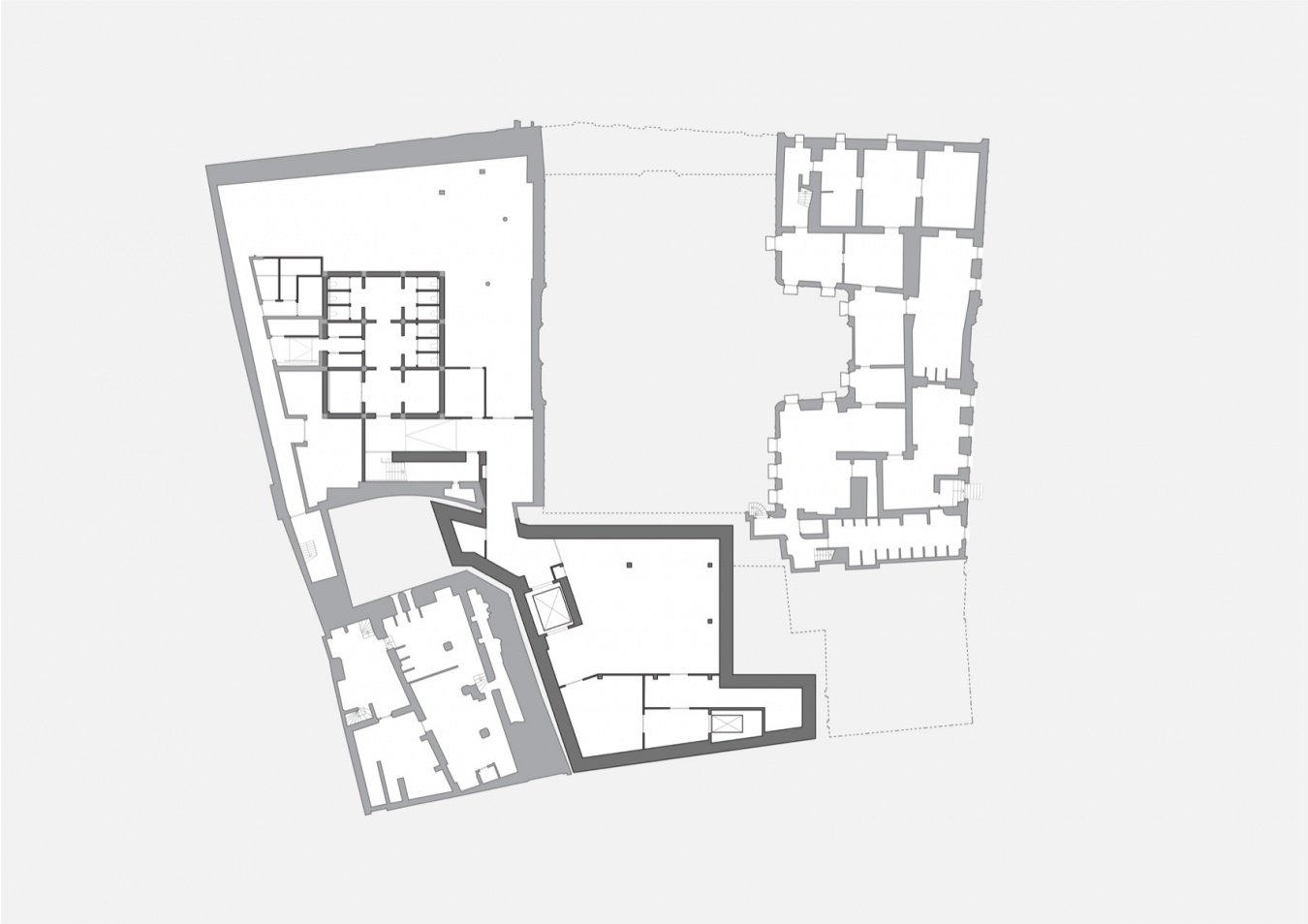 地下层平面图,Basement plan