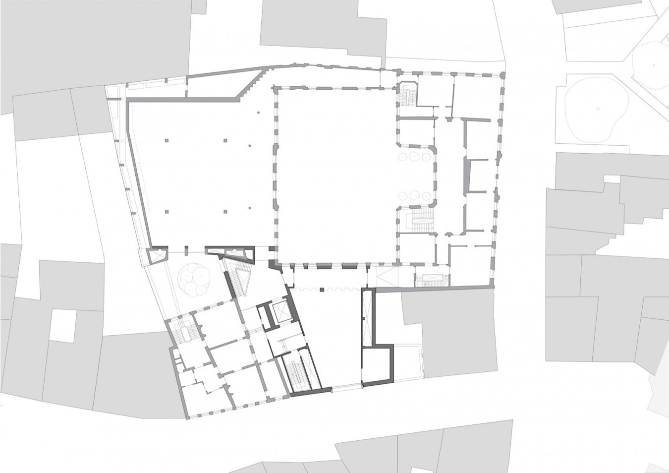 二层平面图,First floor plan