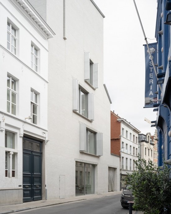 Drabstraat沿街立面,Street façade on Drabstraat
