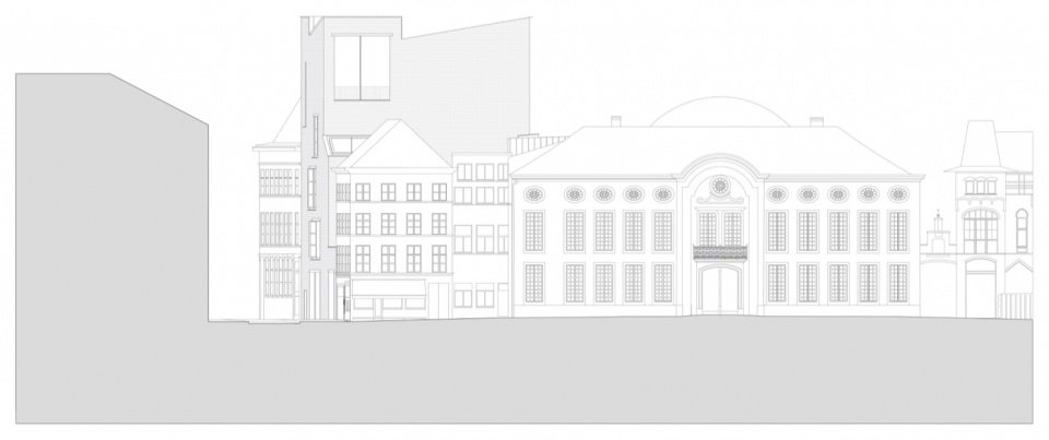 东立面图,East elevation