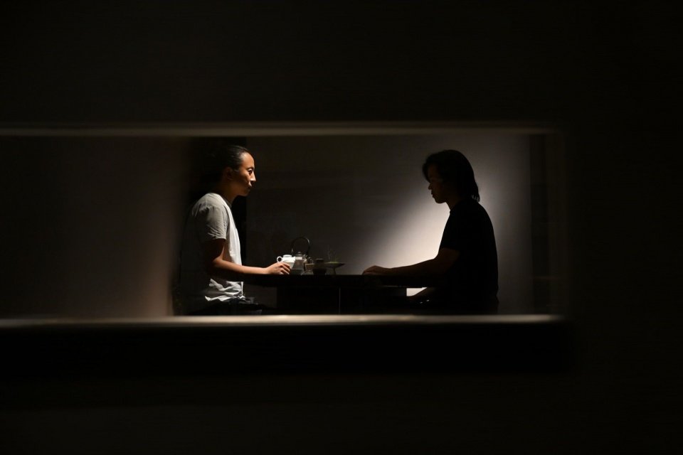 Manager Guobin (left) and designer Peng Yongjun (right)