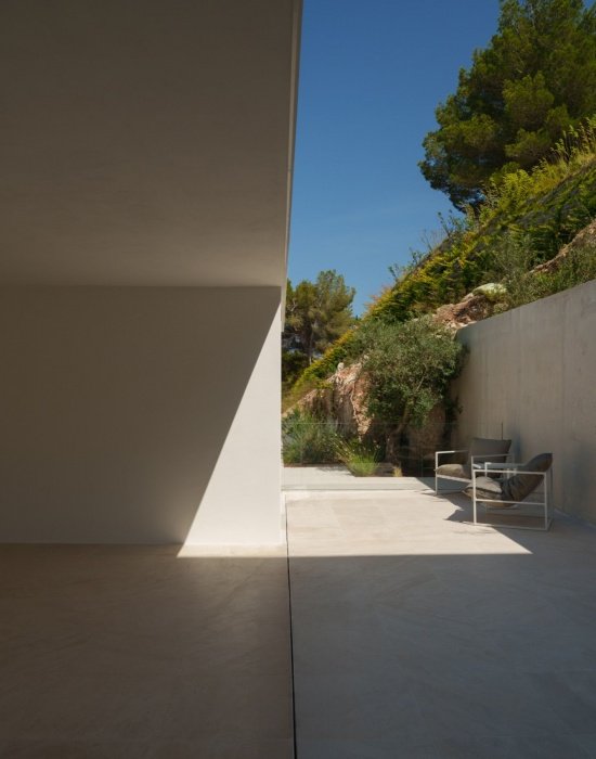 Outdoor space beneath the roof/ Outdoor space beneath the roof