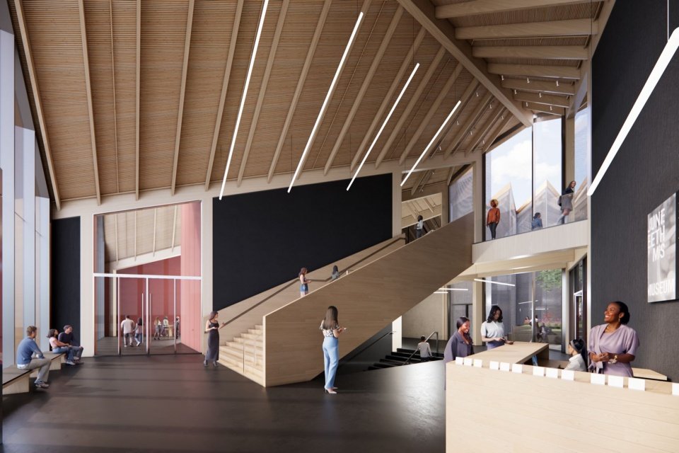 Lobby and stair/Lobby and stair