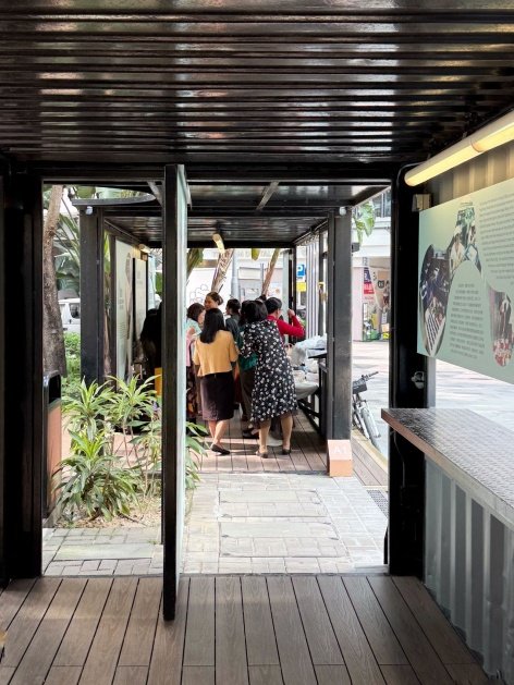 展亭使用 – 开放的展览与周末聚会 2 / the pavilion in use – open exhibition and weekend gathering 2