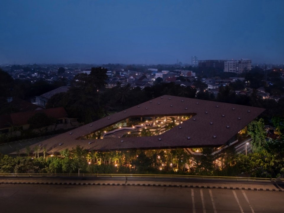Architectural night view, Night view