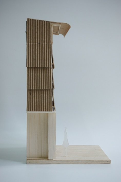 Model front elevation/Model front elevation
