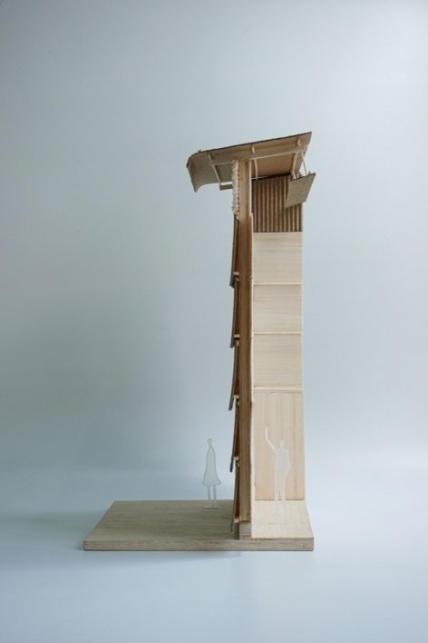 Model side elevation/Model side elevation