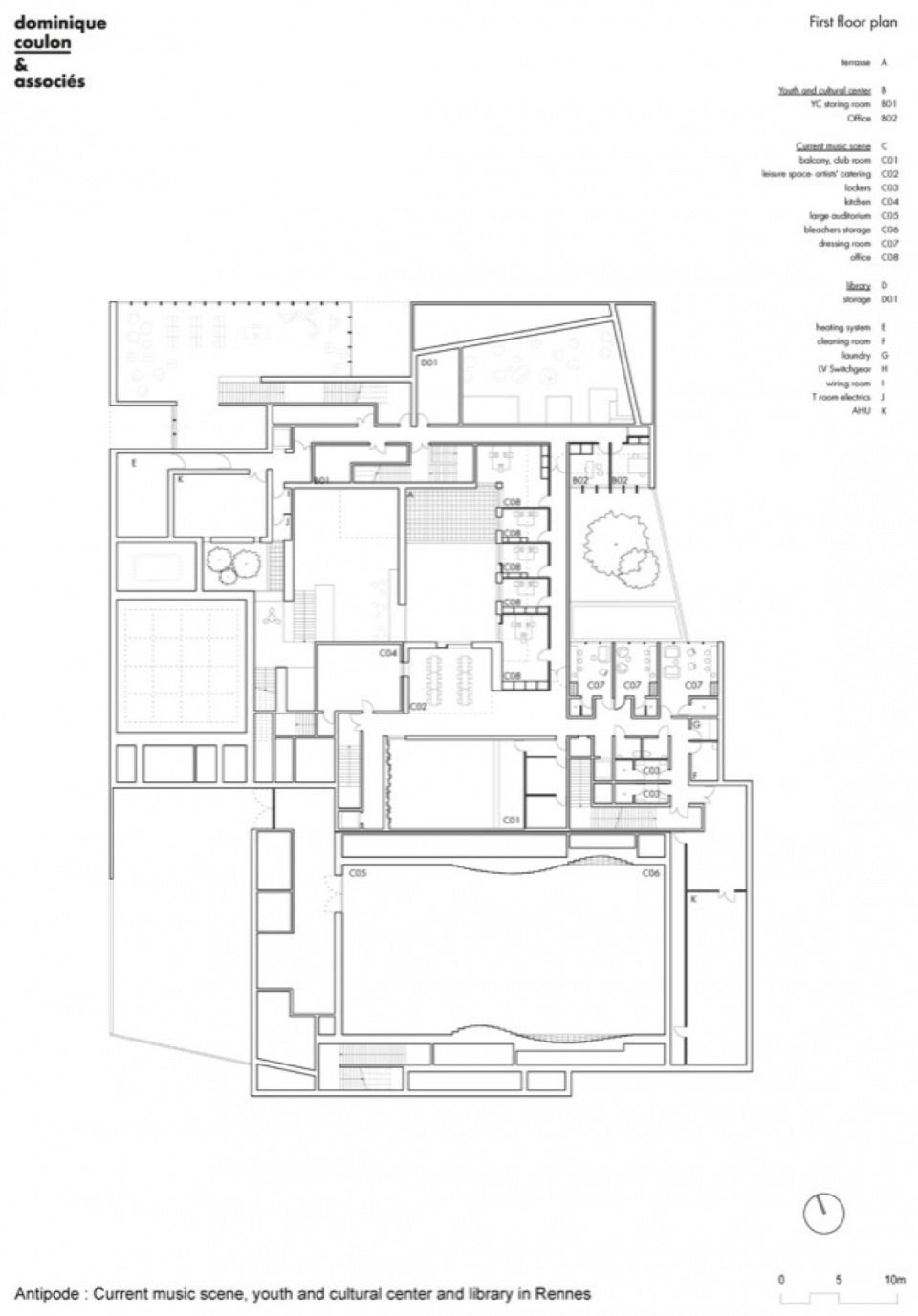 First floor plan