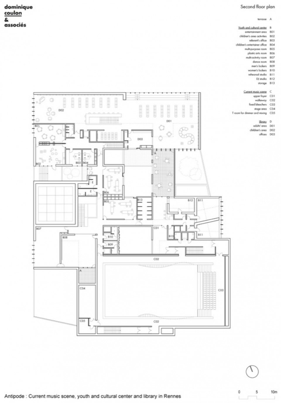 Second floor plan
