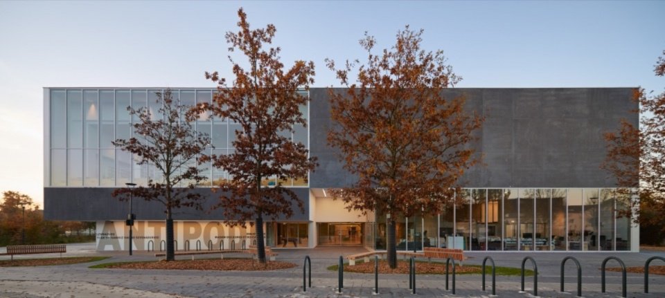View of the cultural center from the street