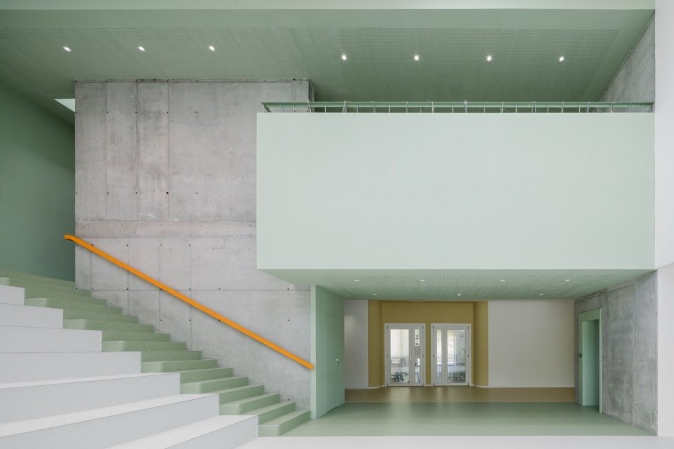 Stair and upper gallery, Stair and upper gallery