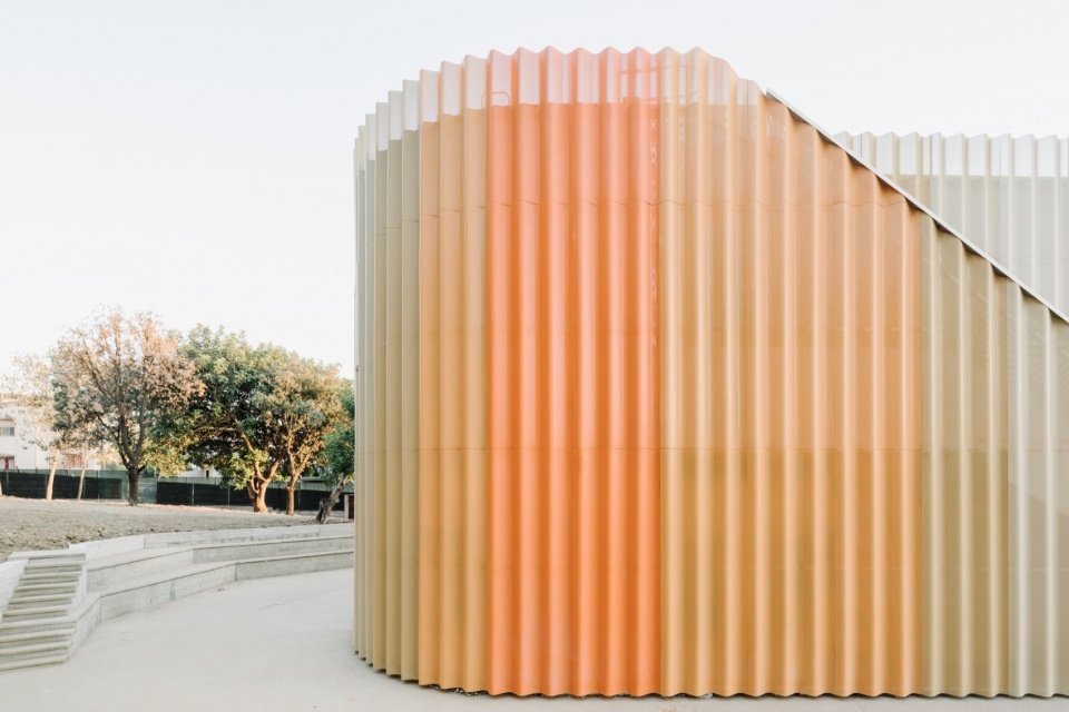 Colorful facade