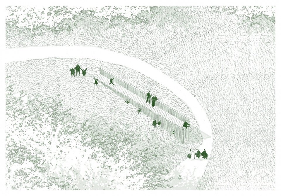 Site axonometric