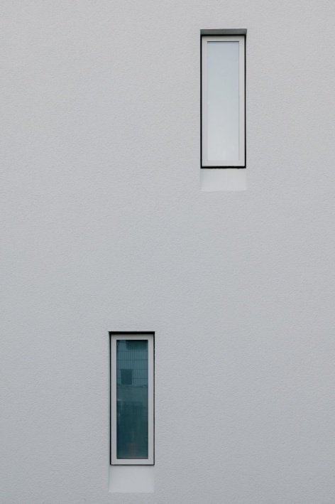 Detail of the façade openings