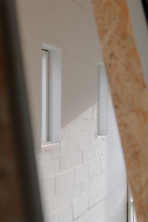 Layered interior and exterior openings