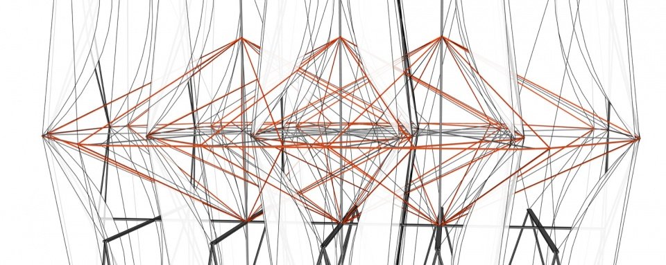 Assembly, central LED geometry diagram