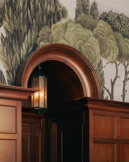 Mural and joinery details/ Mural and joinery details
