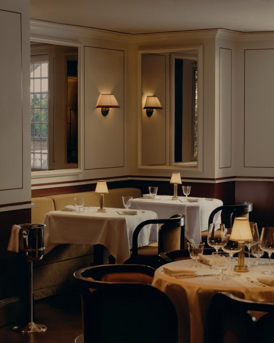 Dining space by the window/ Dining space by the window
