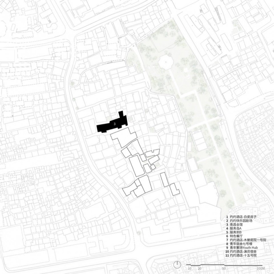 南昌会馆总平面图 / Site Plan of Nanchang Guild Hall