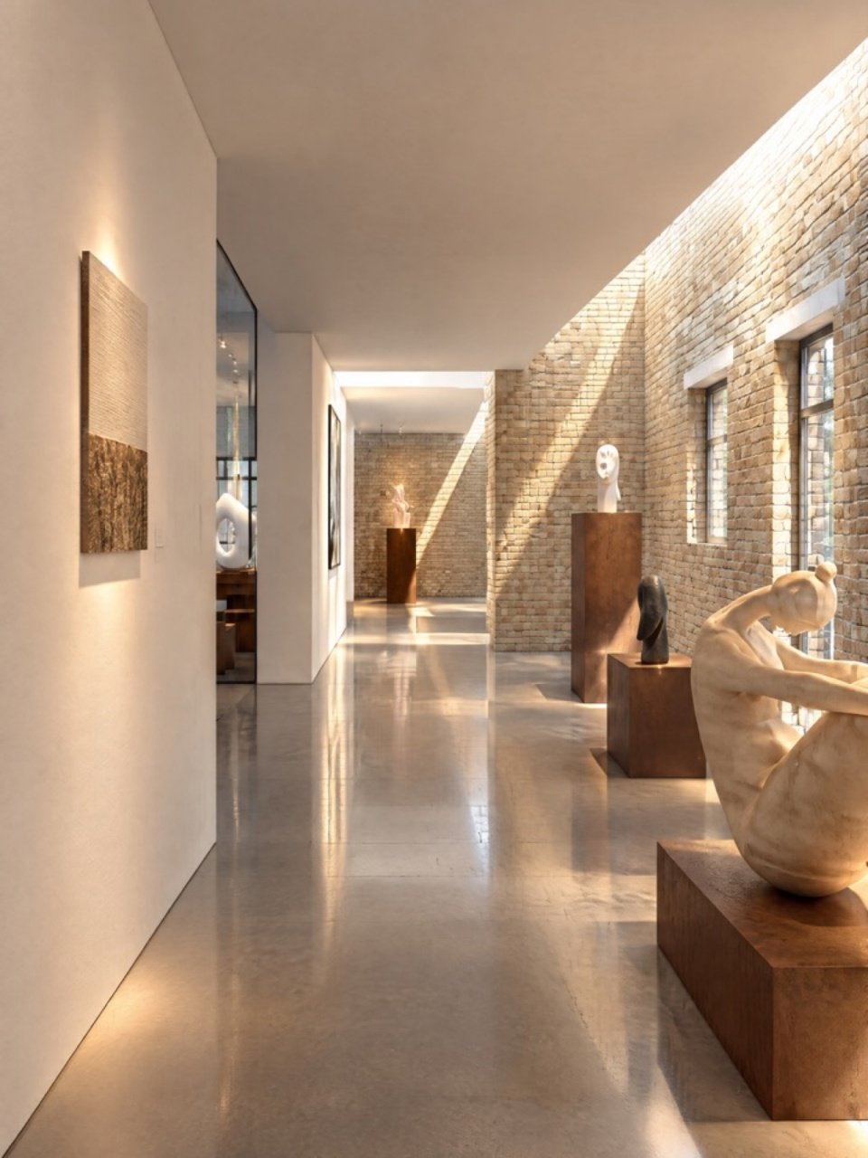 南昌会馆室内艺廊概念效果图 / Concept Rendering of the Interior Gallery at Nanchang Guild Hall